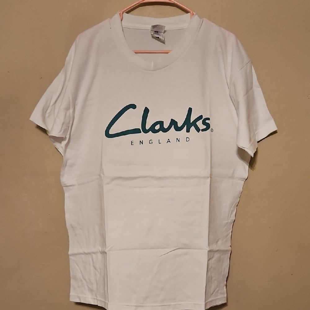 Clarks White Tee